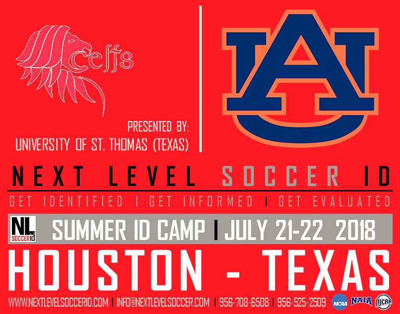 NLSoccerID's tweet photo. Excited to announce #AuburnUniversity @AuburnSoccer will be a part of our #CoachingStaff July 21-22 in Houston, TX #NLSID Camp! @AuburnTigers Soccer @NCAASoccer #22 and @SEC powerhouse! Get in front of College Coaches #TimeToShine #NextLevel @AuburnU #Tigers #WarEagle https://t.co/A1mAUXbN0O