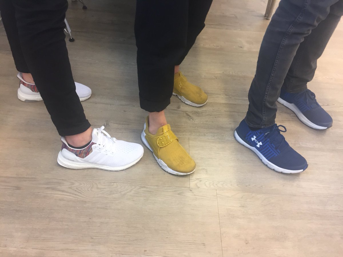 What do these shoes say about our Alumni? Alumni Insight session about marketing with Isabella, Samantha and Suren, sharing their insights with a flavor of Nike, adidas and Under Amour <a href="/rsmalumni/">RSM Alumni</a> @rsmmba #mbajobs