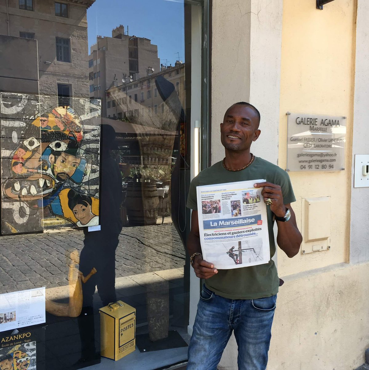 takoumini's tweet photo. Exposition #Azankpo à la Galerie Agama Marseille
#art #artists #expo #togo #France #Marseille #Galerie #Agama https://t.co/qEoogsj8WA