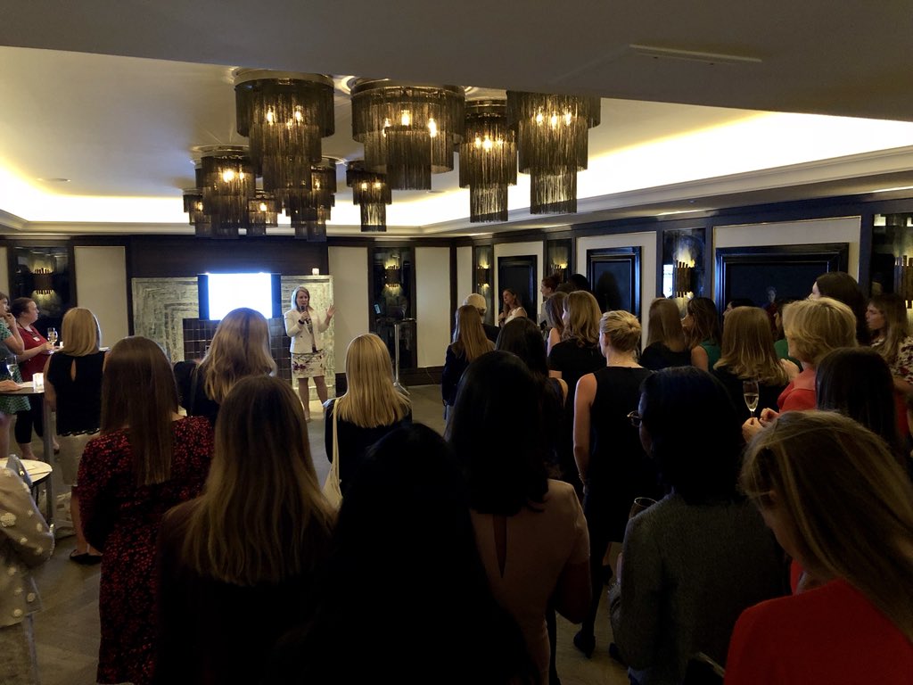 ReedSmithCorp's tweet photo. Corporate partner Laura Brunnen welcoming #womeninPE at the #1973club fundraising event today to help raise money for @childsi. To participate in the silent auction and support the amazing organisation visit: https://t.co/l8hAJeNhxa https://t.co/ffZKnswUXB