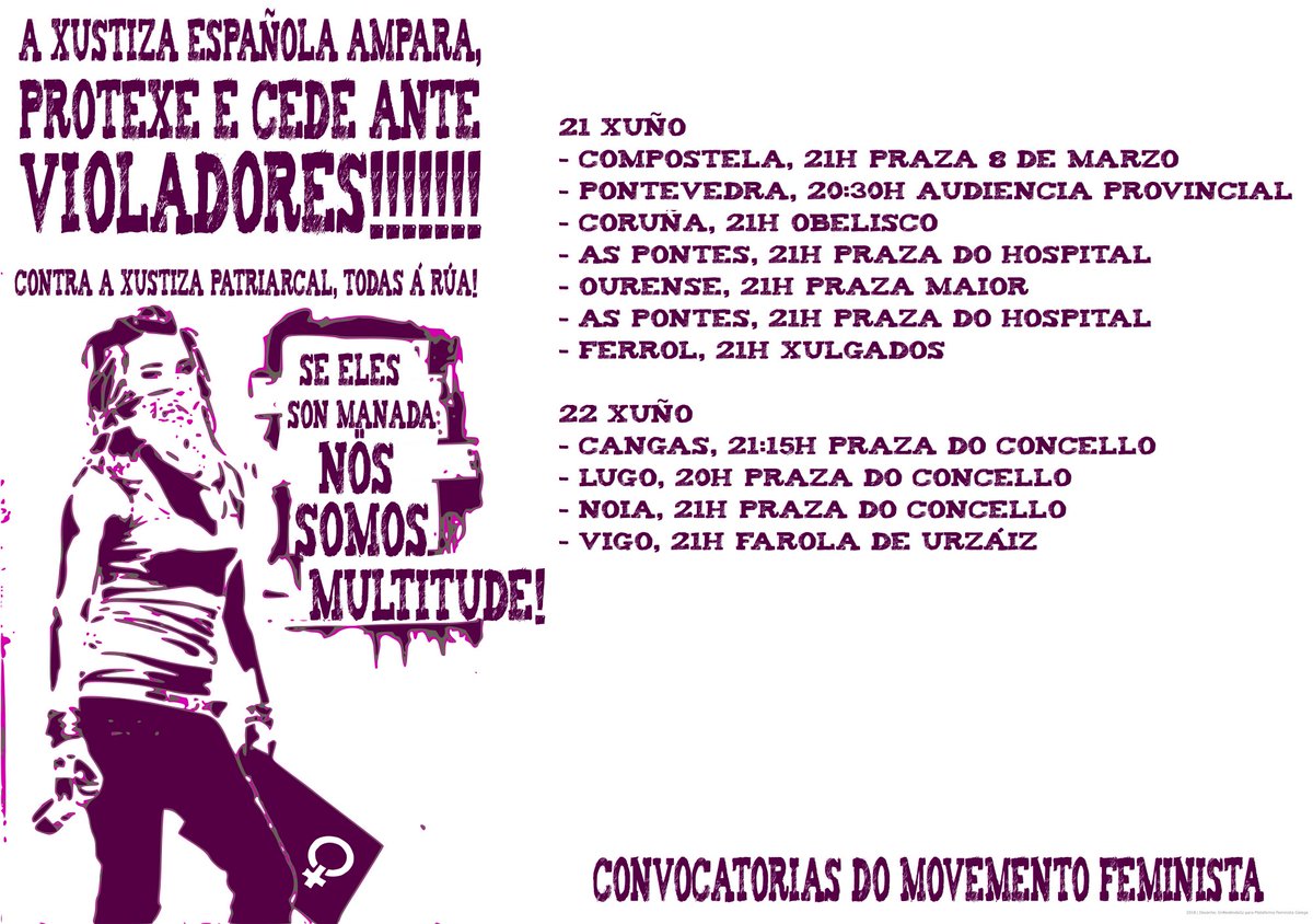 Mariajaude's tweet photo. A las calles... https://t.co/vwjGD9GcP9