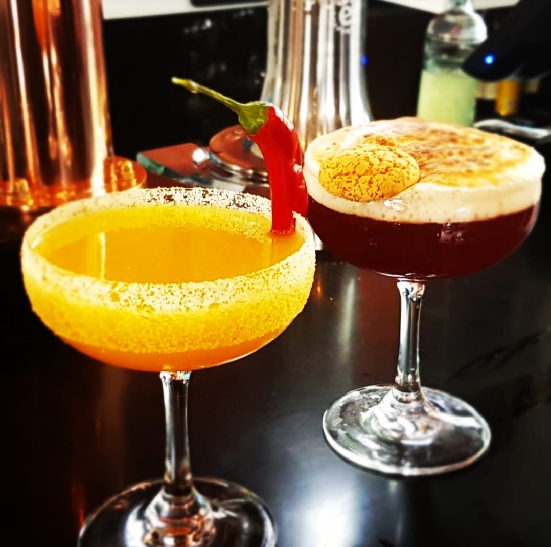 DiscoverLeices's tweet photo. We visited the newly opened @SpiritsBarUK in Leicester.

The venue is unlike anywhere in the city, with a unique gothic feel.
 
The stars of the show were the fantastic cocktails. Our favourites were the Mango &amp; Chilli Margarita, Cherry Bakewell &amp; Phobia.

#Leicester #Cocktails https://t.co/NmqIXY9WDJ