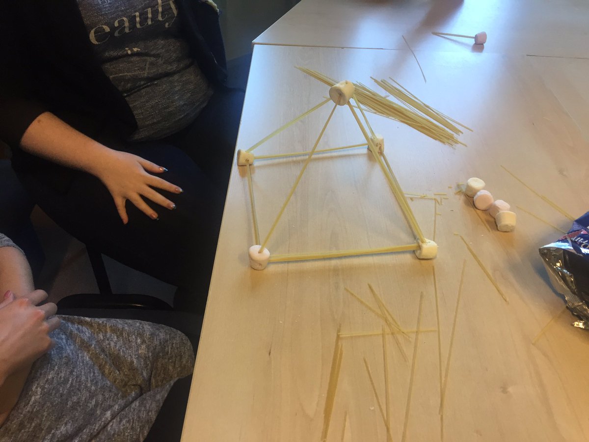 Zoe_EAYC's tweet photo. Great fun today in the S3-S6 group! Today they played games and built marshmallow-spaghetti structures. Ben and I were the ultimate judges https://t.co/cd5VtvnUjK
