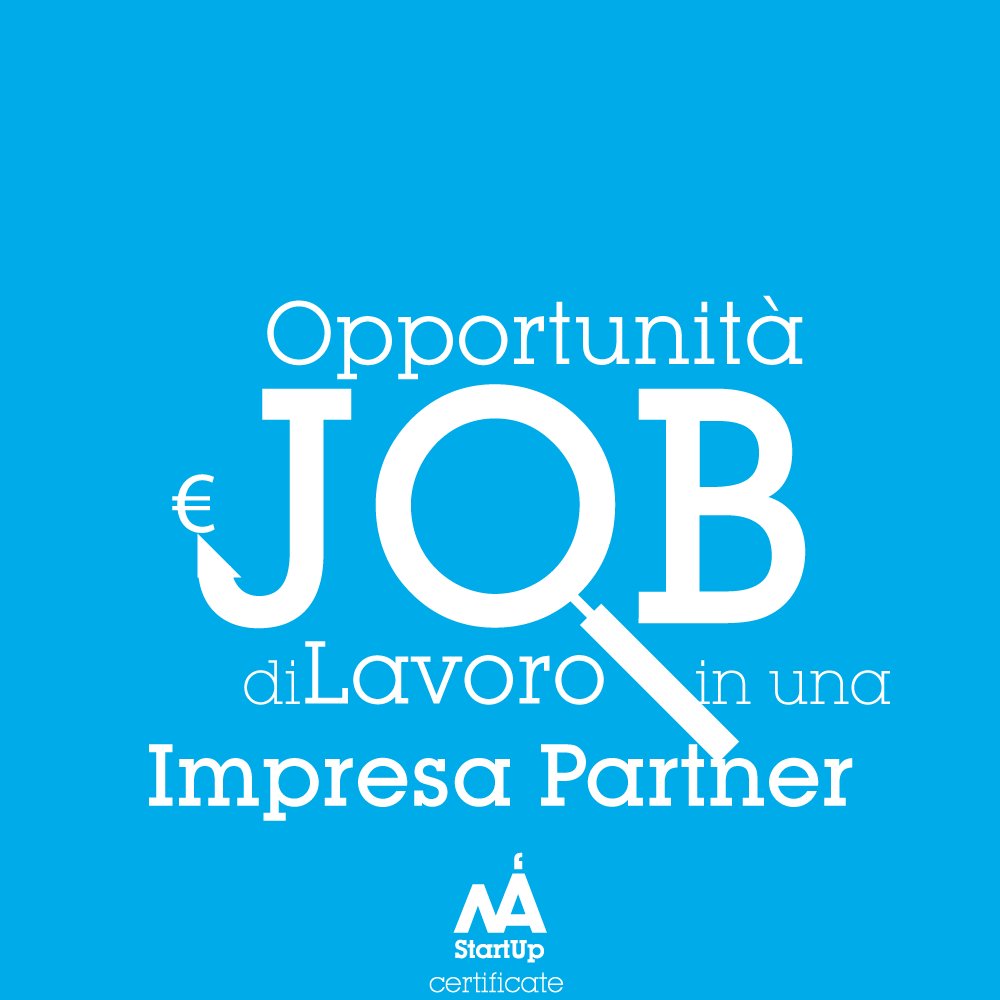 NAStartUp's tweet photo. Qui #Opportunità per 4 talenti in cerca di Contratto #Lavoro
Due aziende partner di #NAStartUp
2 Web Designer esperti di WordPress
1 Web Designer esperto di GraphicDesign
1 Web Designer esperto di VideoEditing
#RT 
Acceleriamo e Condividiamo
Scrivere a https://t.co/OPhSRzTX34 https://t.co/aIVg3Fc8Ss