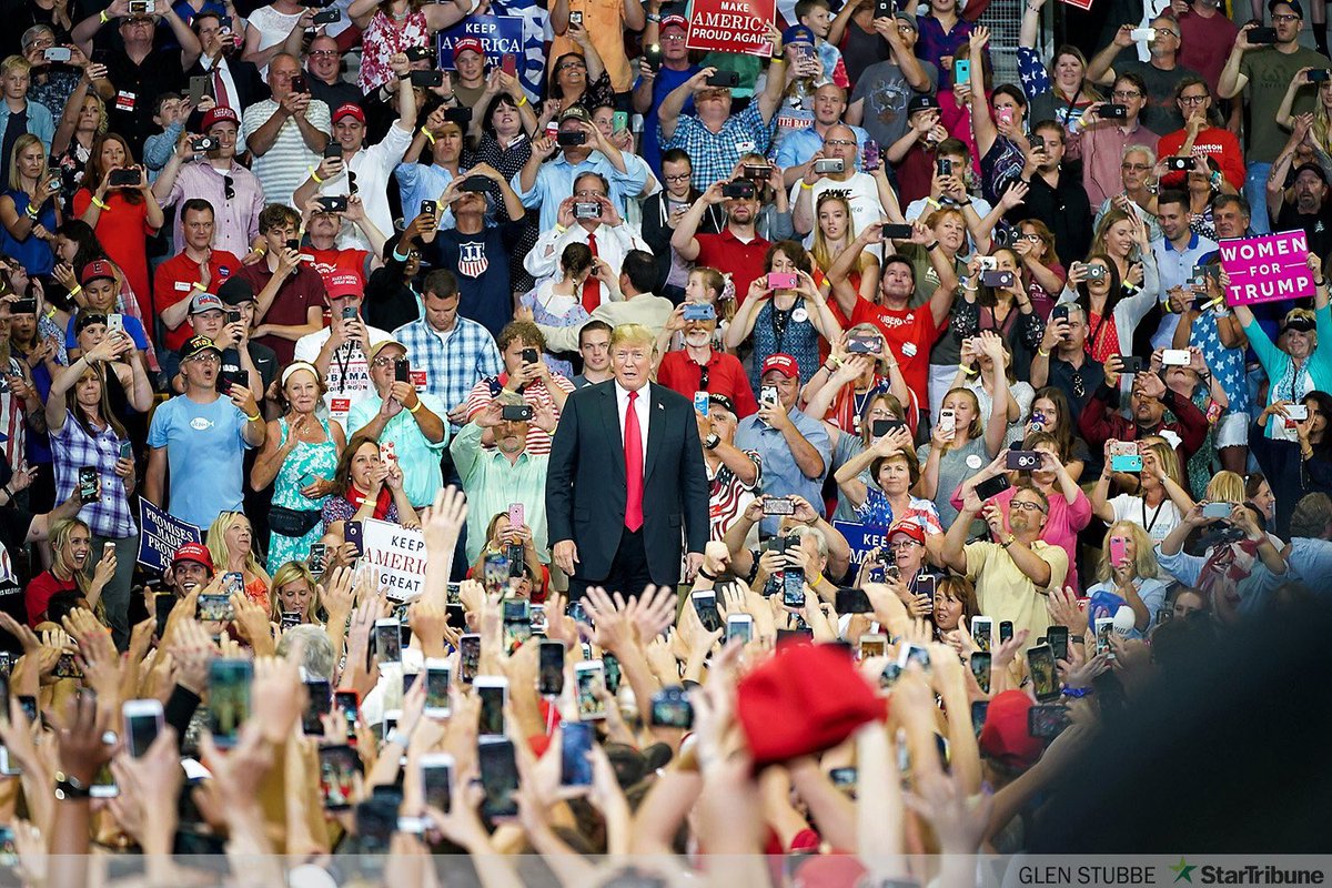 Orwelliandystop's tweet photo. Trump needs his quarterly dose of admiration to feed the narcissism.. Hitler, Mussolini did the same...#ELDOUCHE https://t.co/yzFrN6TUCO