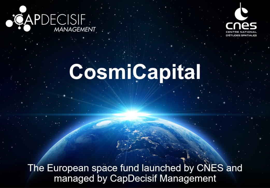 Great investor meetings at <a href="/CNES/">CNES</a> headquarter today. Major banks and financial institutions were present! I illustrated the New Space opportunity with smallsats development.  #InvestInSpace #CosmiCapital