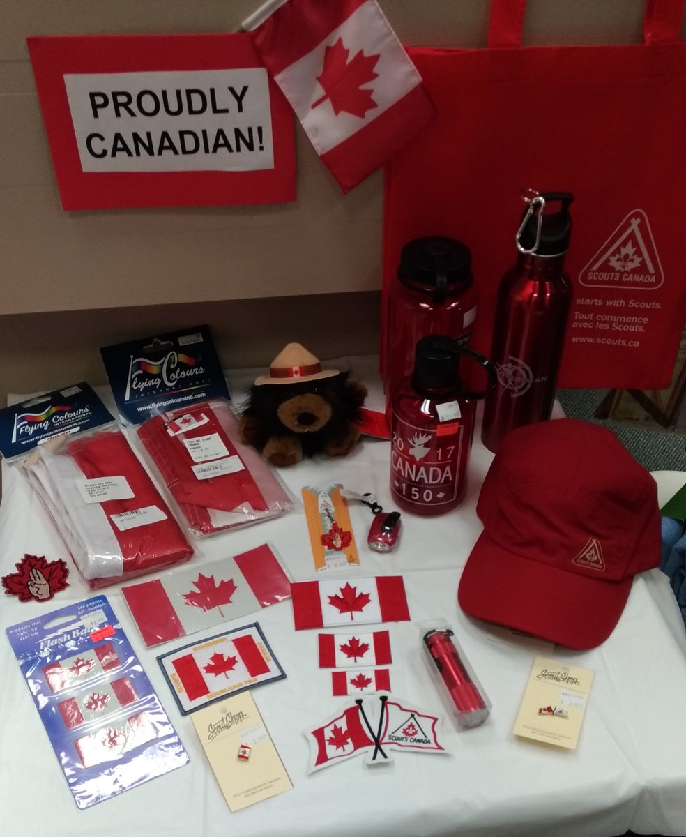 ScoutShopWnd's tweet photo. Canada Day is just around the corner .. we can help you show the red &amp; white! https://t.co/6IDH17mpKZ