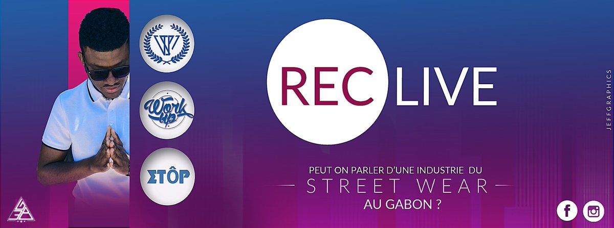 Workupworld's tweet photo. RDV ce dimanche dans le #RECLIVE avec @ReckLuc pour une discussion sur le STREET WEAR 241
#live #Facebook #savethedATE #STREETART #TALSHOW https://t.co/T5FoKRrrEx