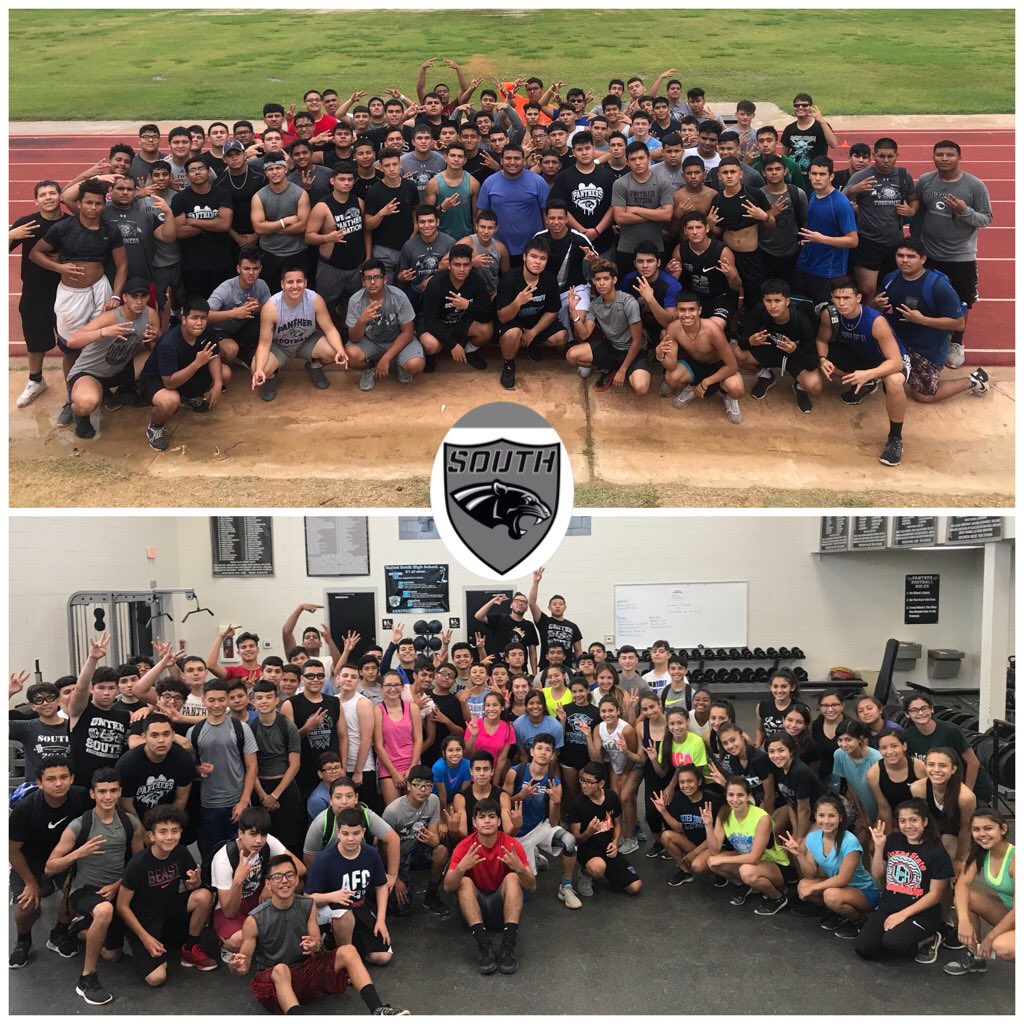 USPanthers's tweet photo. 🐾🐾Week 2 Panthers finishing 2nd week Strong!! We will see you all Monday Morning! Hydrate, Hydrate, Hydrate 🚰💦🚰💦!! 🐾🐾 #PantherSpeednStrengthCamp #USGrinding #RISEwithUS https://t.co/o18kvDqdHx