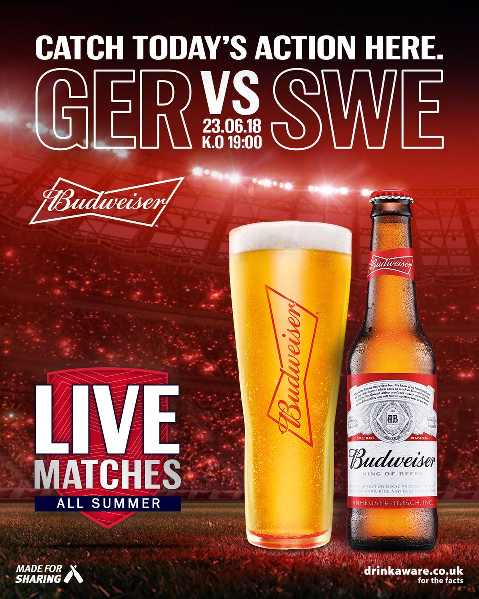 A cold Bud + big screens = everything you need for today's big game!