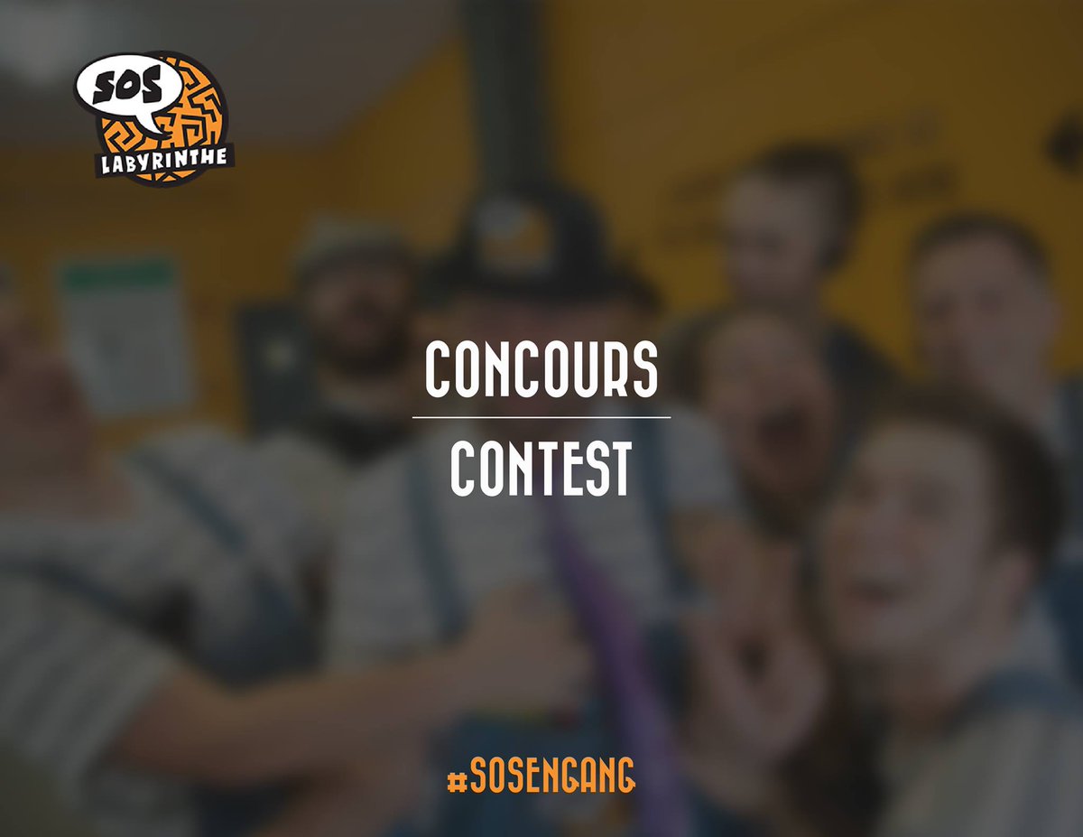 SOSLabyrinthe's tweet image. #CONCOURS / #CONTEST
Nous avons un beau concours pour vous et vos amis. Vous pouvez gagner 4 billets pour notre nouvelle aventure : Les Soirs d'Enquête. Rendez-vous sur notre page Facebook : facebook.com/soslabyrinthe/
Vous avez jusqu'au 28 juin pour participer! Bonne chance à tous!