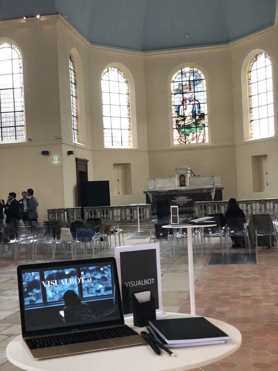 Tatianajama's tweet image. Incredible experience for the #kering #Media &amp;amp; #Innovation Day 🤖❤️ #pitch #church 🙏🏼 @KeringGroup @Lararouyres @VisualBot_