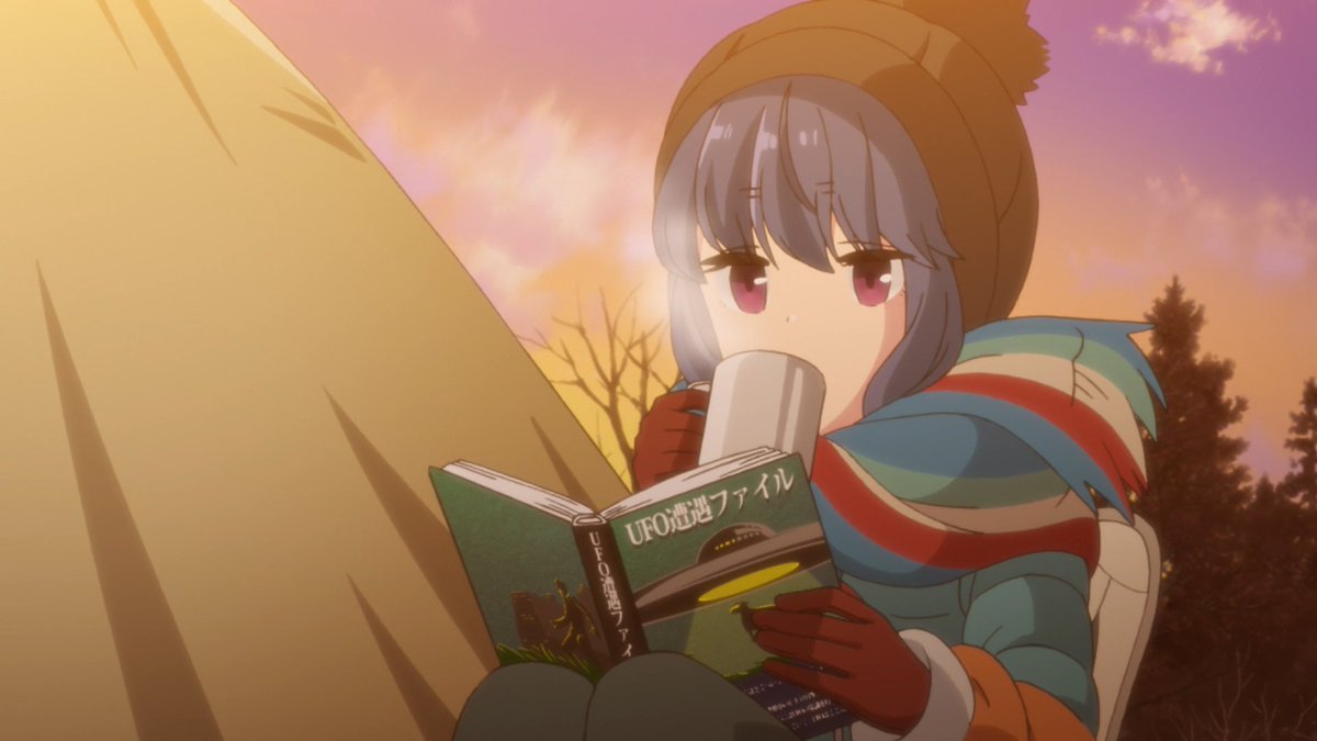 Further than that. Toba Minami из Yuru Camp. Yuru Camp 2 Episode screenshots.