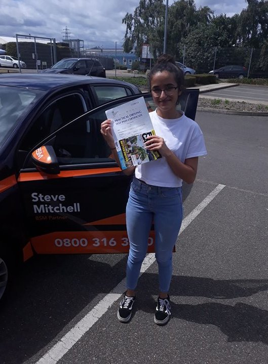 Big well done to Roza who pass her test first time round. 👏