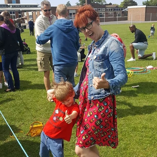 bossyourbirth's tweet photo. Smashing it at Sports Day. D won all 4 races, Daddy won his race and Mummy didn't come last! 😉 https://t.co/lSYraDyrVy