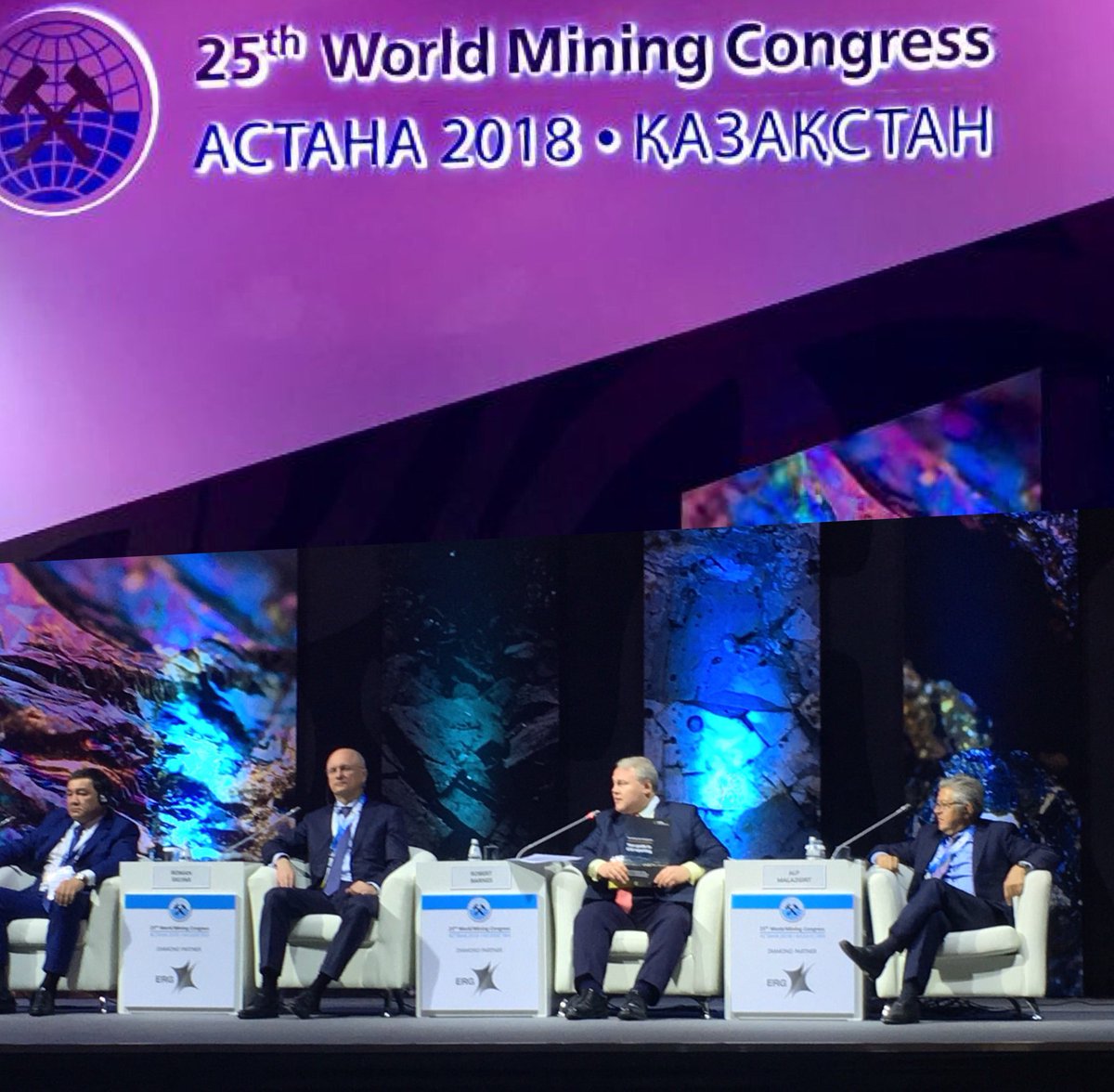 LSEGplc's tweet photo. .@LSEGplc's Global Head of Primary Market, Dr Robert Barnes, participates in a panel at the #WorldMining Congress in Kazakhstan https://t.co/llZlUtRU5q