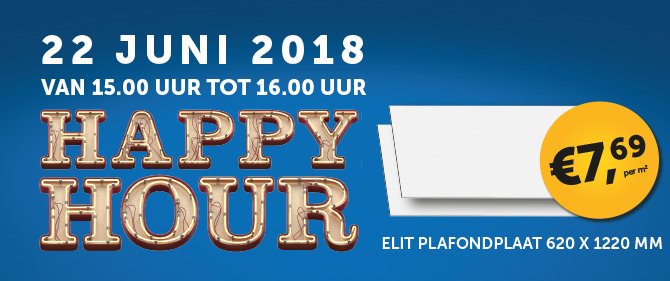 Filippo_nl's tweet photo. Happy Hour to you! Kom op 22 juni tussen 15u en 16u profiteren van de extra hoge kortingen bij een van de vestigingen van Bouwcenter Filippo. Check voor meer informatie: https://t.co/uyrEeAqACz https://t.co/JctFkzI6mZ