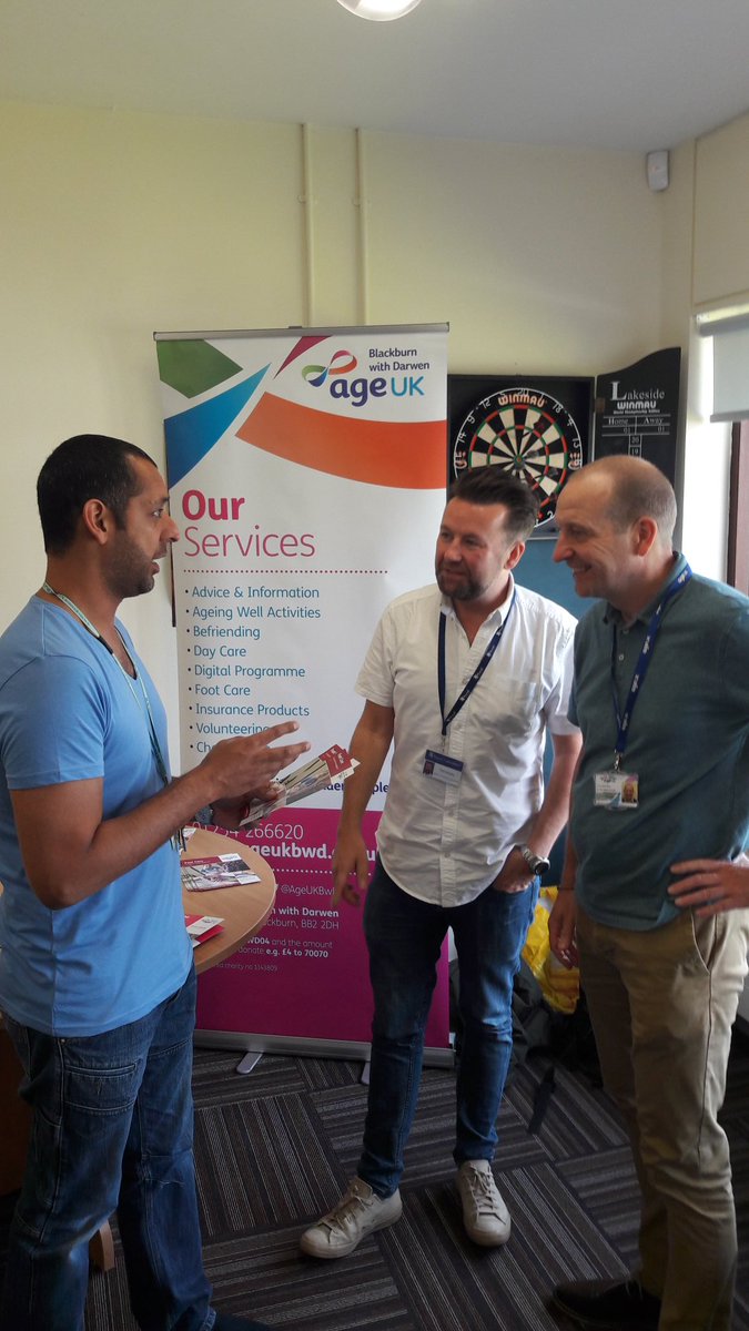 AgeUKBwD's tweet image. Great support from BwD Community Restart  @jaliqbal @lancashirecare and Lancashire Mind @MindFacingUp