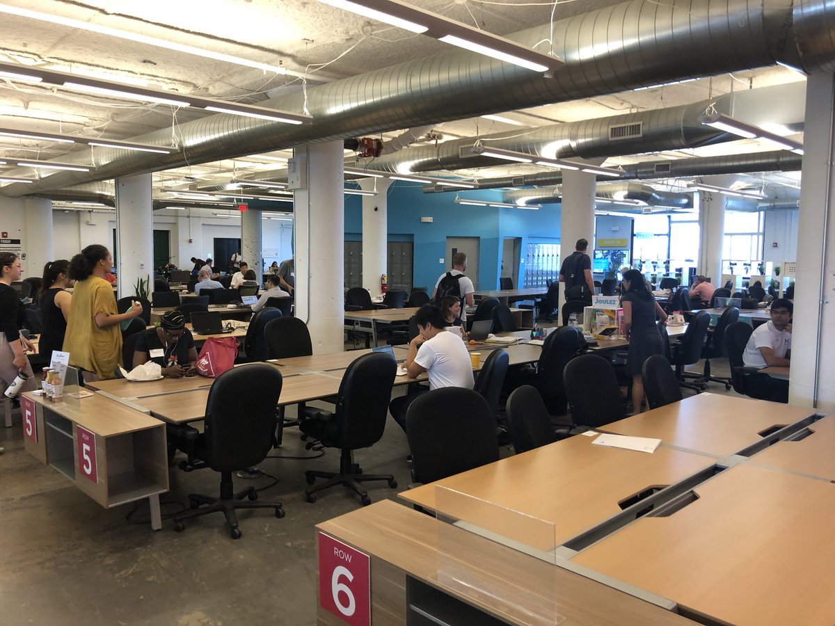 eCeptacle's tweet photo. Excited to be accepted into @MassChallenge Boston! Kicking off day 1 in this awesome space with so many great early stage companies! #sleepbox https://t.co/m39evzIqR6