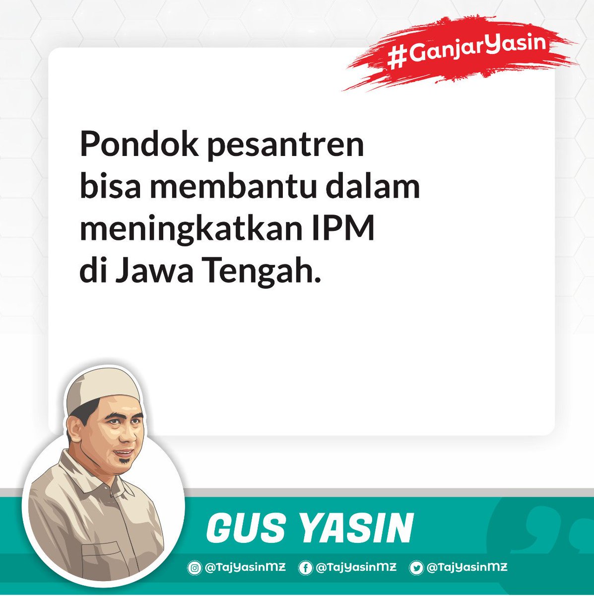 #GanjarYasin 
#GanjarYasinM3nang 
#KandangBant3ng