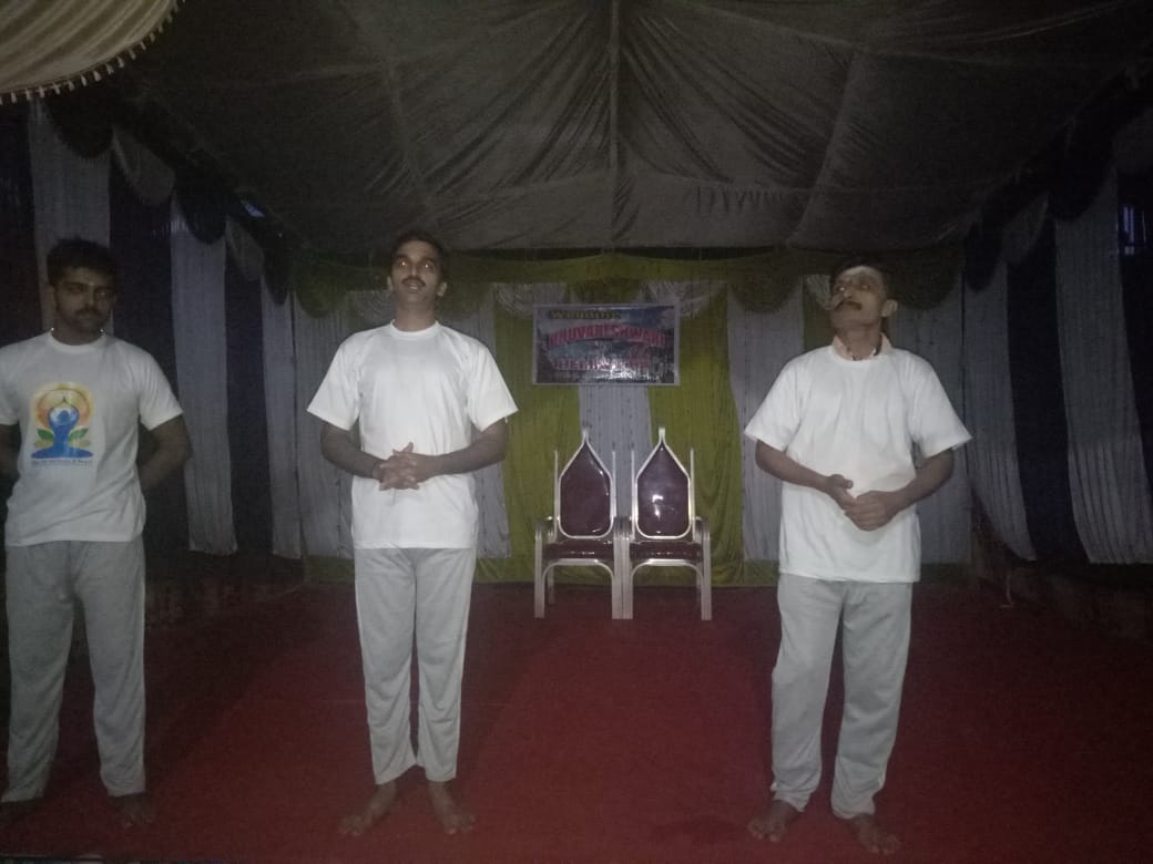 panjithadkashri's tweet photo. VishwaYogaDay Celebration_ Belluru_ Marriage function_ Bhuvaneshwari&amp;Hemanth
@SriSamsthana @narendramodi https://t.co/9H3lC2fvlj