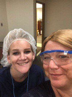 StarlaRecruiter's tweet photo. Guess what today is?! That's right! #NationalSelfieDay!! To kick off the day, here are a couple of #selfies my co-worker @missmistym1972 &amp; I took at orientation earlier this week after we put on all of our proper PPE before our tour of the facility! 👫🤳#KellySelfieCenterville https://t.co/pjkwt8A5Ez