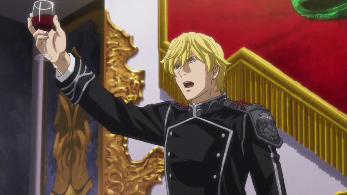 嘲笑のひよこ すすき ミッターマイヤー ロイエンタール ビッテンフェルト ケンプ メックリンガー ワーレン ルッツ 卿らの武勲に期待する 卿らの上に大神オーディンの恩寵あらんことを プロージェット 乾杯 プロージェット 乾杯