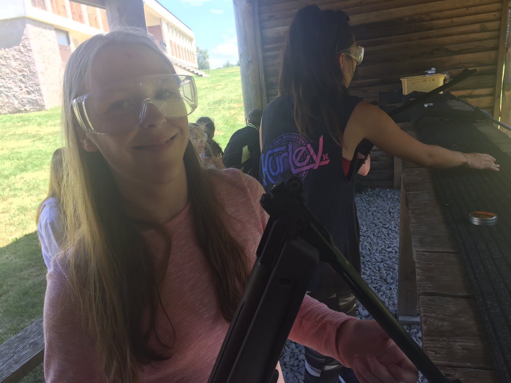 RachelMcAlpine2's tweet photo. More from the shooting range for team McAlps. #Correze18 https://t.co/6zyQrRNwjJ