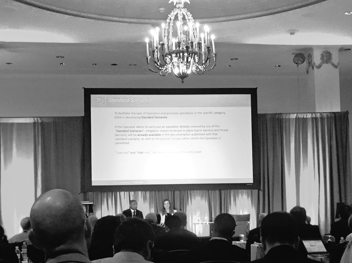 marcelkaegi's tweet photo. @faa and @easa both state intention to use #JARUS #SORA in in their respective #drone regulations at International Aviation Safety Conference in DC. @bazlCH https://t.co/TqeDc8aBxh