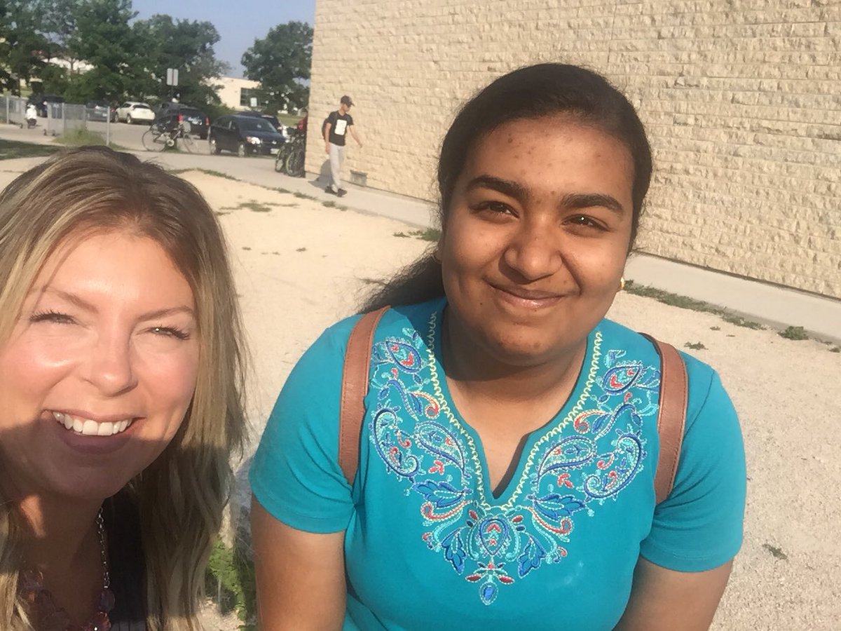 MsBachart's tweet photo. A beautiful morning to welcome another PTEC student to the family. Her partner was on a field trip #withusinspirit #girlpower @AcadiaJH @PembinaTrails https://t.co/ZMmLmeyouc