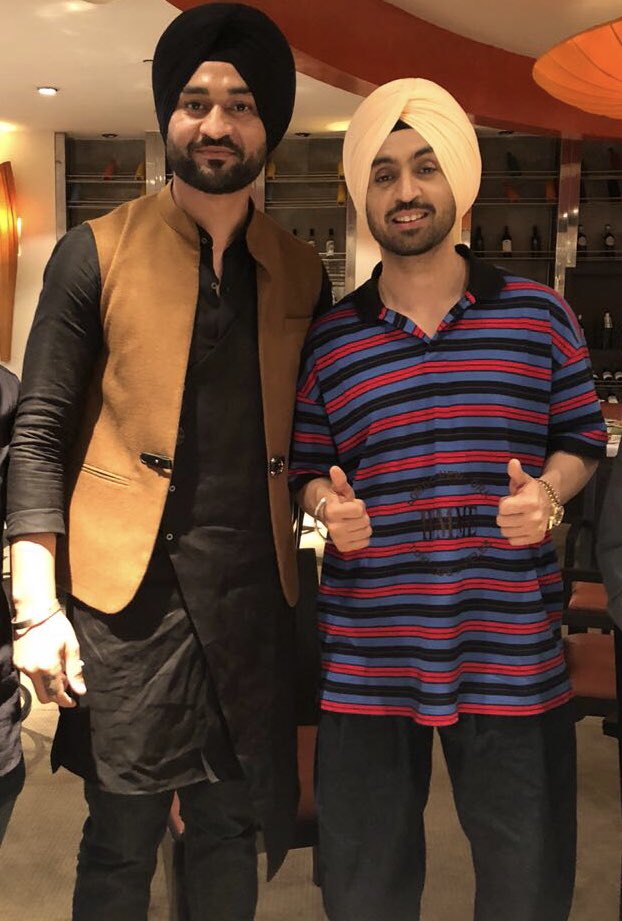 NewsOfBolly's tweet photo. Sandeep looks 100% times more handsome than this #2RsActor Diljit Dosanjh, so we can’t understand that why producers didn’t take him hero in the film #SOORMA? https://t.co/TvblaPhHKY