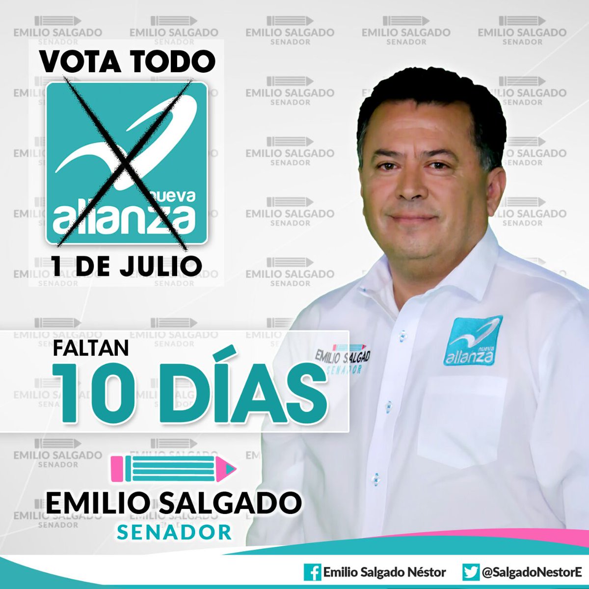 LeninYerik's tweet photo. #EmilioSalgadoDirectoAlSenado porque es la mejor opción y preservará nuestros derechos como docentes así como la educación pública gratuita @AlianzaJovenC23 @Norbertich @RomSinuhe @joseluis253016 @villarreal_alex @NuevaAlianzaPUE @GracePalomares @TANIA69616026 @JoseAMeadeK https://t.co/fAKTFNZZHO