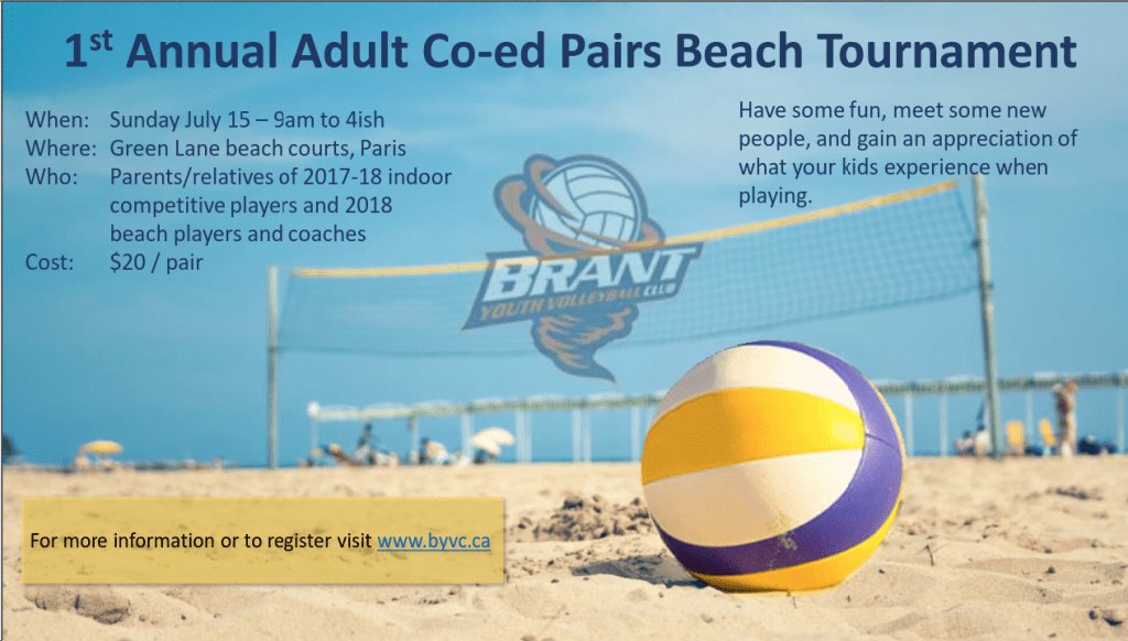BYVCTornadoes's tweet photo. 1st Annual Adult Beach Tournament! https://t.co/QxZbYHCVUJ https://t.co/XBxP664Tgw