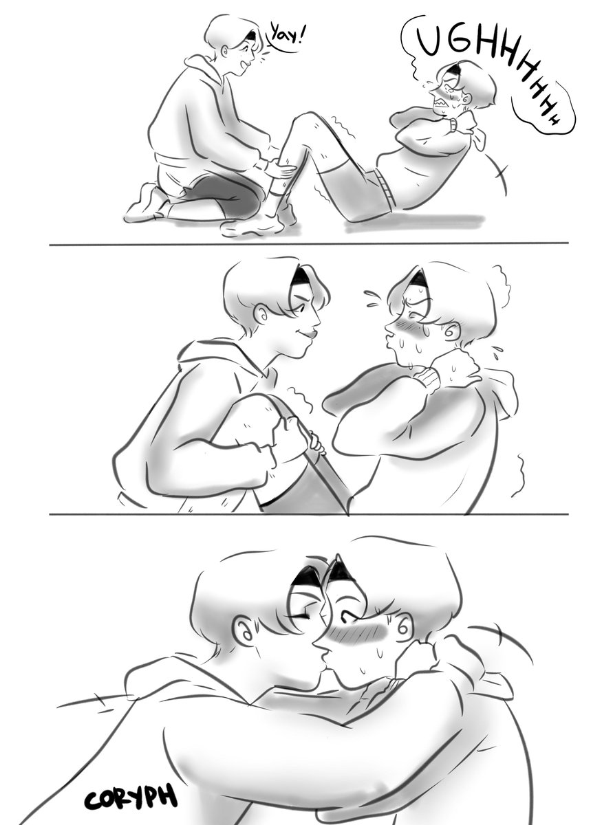 sometimes you just need a good motivation~ 
#JIHweek18 #day2 #jihope 