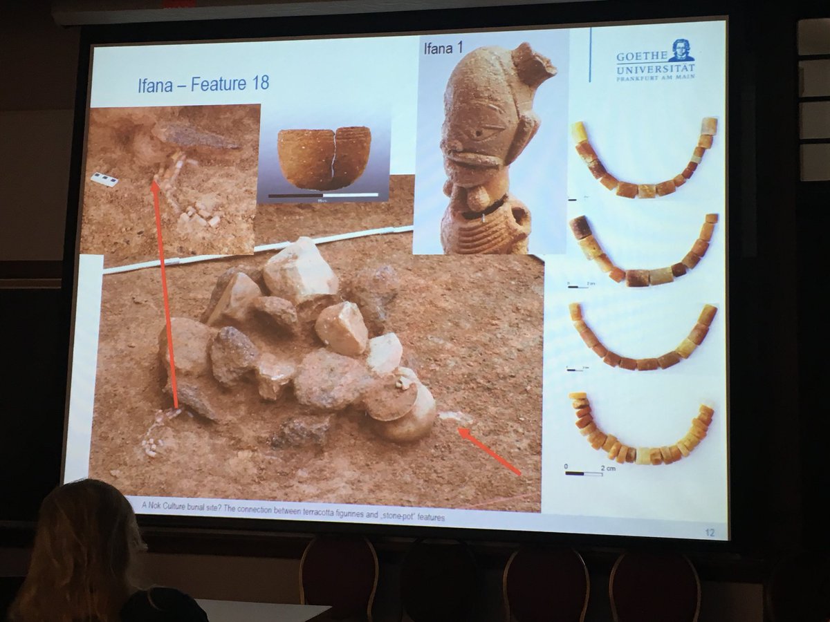 thepotlady's tweet photo. I’ll be working with the Goethe Universitat team on organic residues in Nok pottery to look at their subsistence strategies @ogu_bristol #SAfA2018 https://t.co/OptAD8lqL3