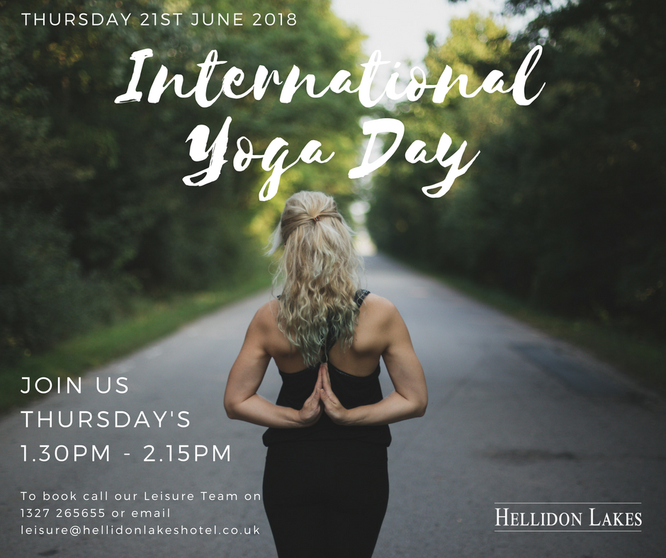 It's #InternationalYogaDay! Today we celebrated by holding a special summer solstice themed Stretch, Bend &amp; Breathe Class. Yoga has so many benefits for the mind as well as the body, so why not make attending our Thursday sessions a part of your weekly routine? #SummerSolstice