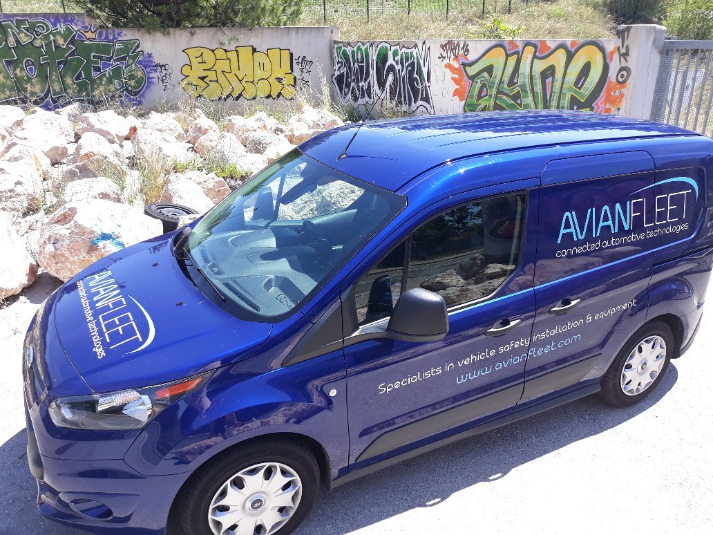 avianfleet's tweet image. Our new Avian branding sitting next to the modern logo of rural France #lifecontrast #touringfrance #engineremapping #grafitti #newbrand #roadtrip