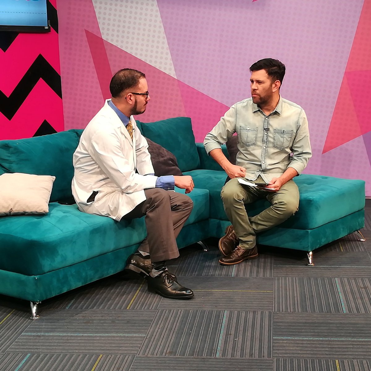 Esta mañana estamos hablando con Dr. Joaquín García, Cardiólogo para hablar sobre el tema latiendo con salud.