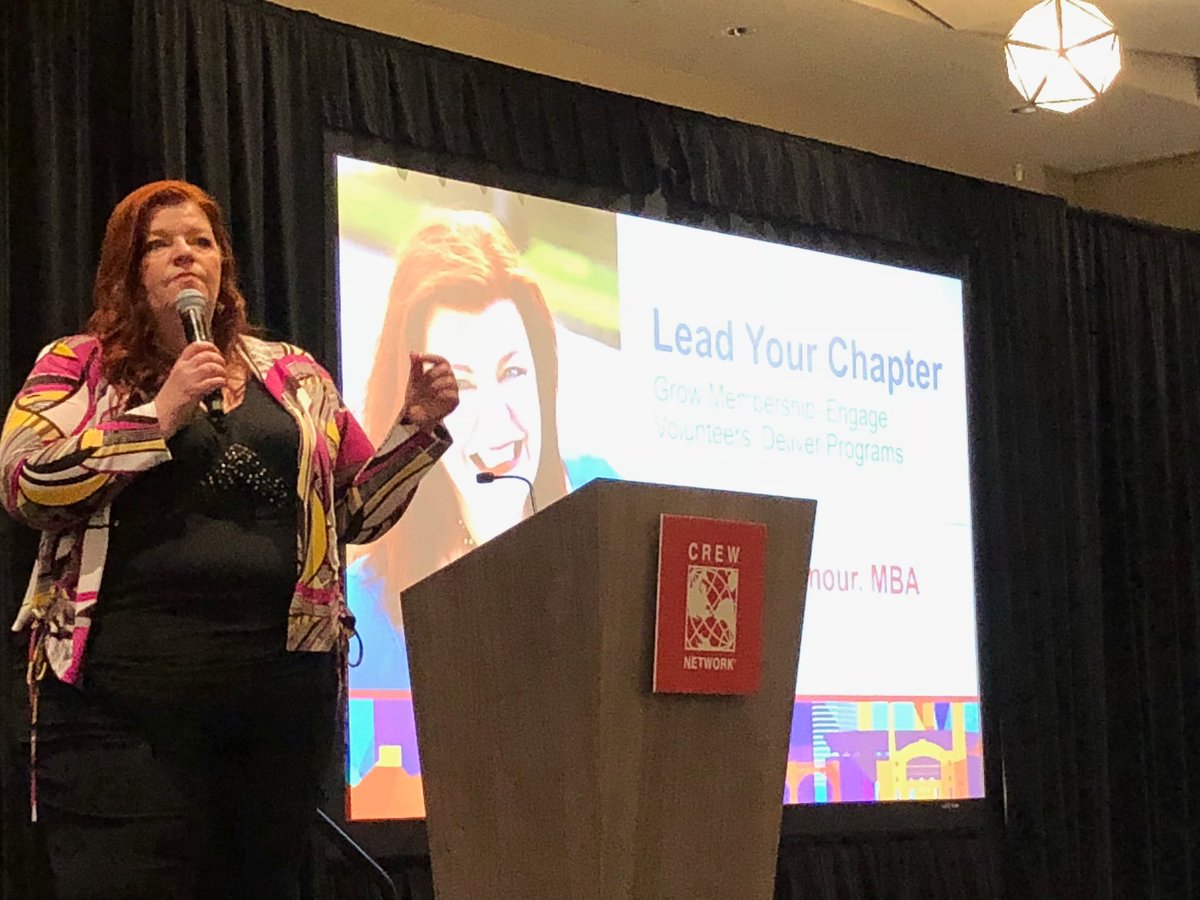 JenCarey2009's tweet photo. ⁦@CREW_Network⁩ #crewsummit speaker ⁦@CynthiaDAmour⁩ explains how to increase engagement by discovering which hot buttons are important for potential volunteers and members: 1) #learning stuff 2) #helping others, 3) #meeting others - #greatinfo https://t.co/aDTW5j4ui6