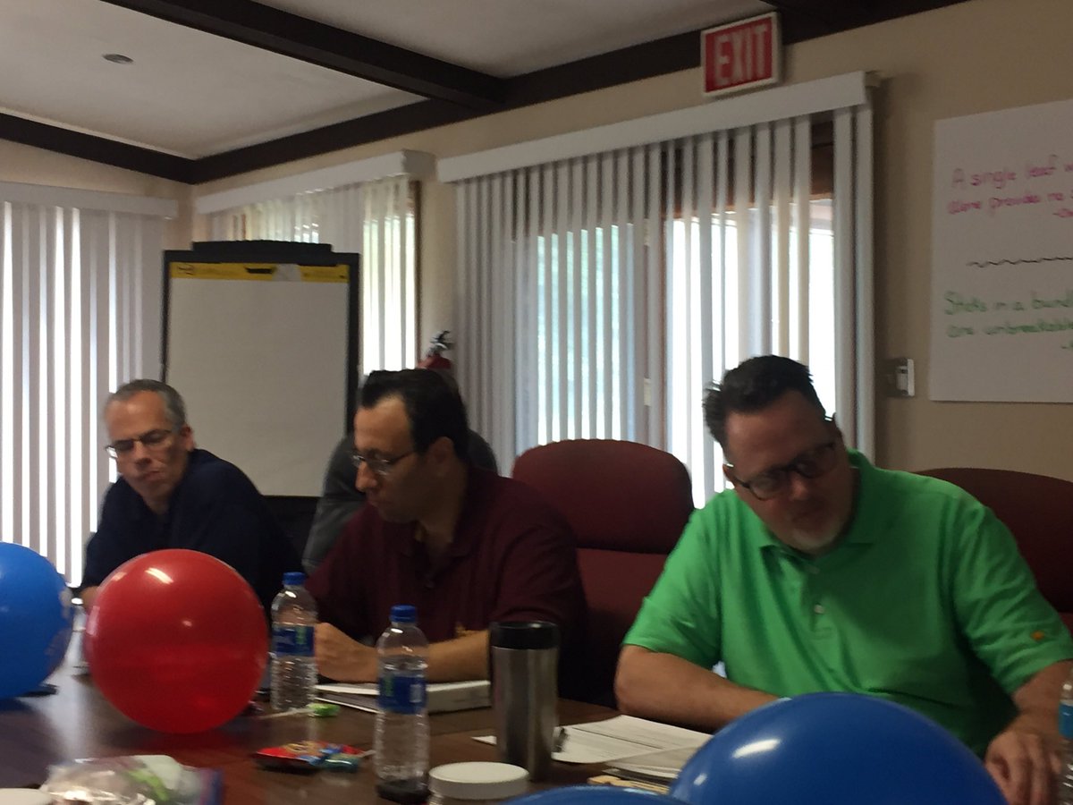 HazelwoodSD's tweet photo. Superintendent Dr. Nettie Collins-Hart and her Cabinet are taking part in an annual Leadership Team Planning Retreat. This year's theme, "Get on board with HSD," setting the stage for 2018-19 school year. https://t.co/X2xjLQcWfP