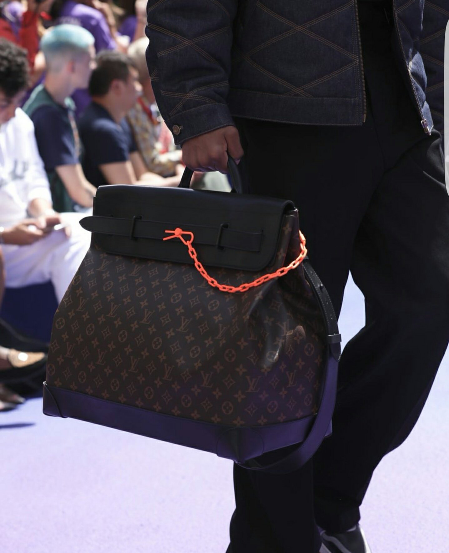 Virgil Abloh Unveiled a Literal Rainbow Runway for His Louis Vuitton Men's  SS19 Debut