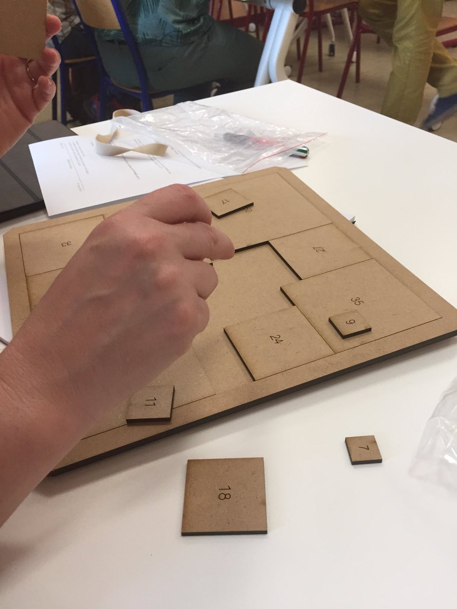 gaelle_papineau's tweet photo. On fait des puzzles... pas toujours faciles... #ColloqueCii https://t.co/199te8tUU4