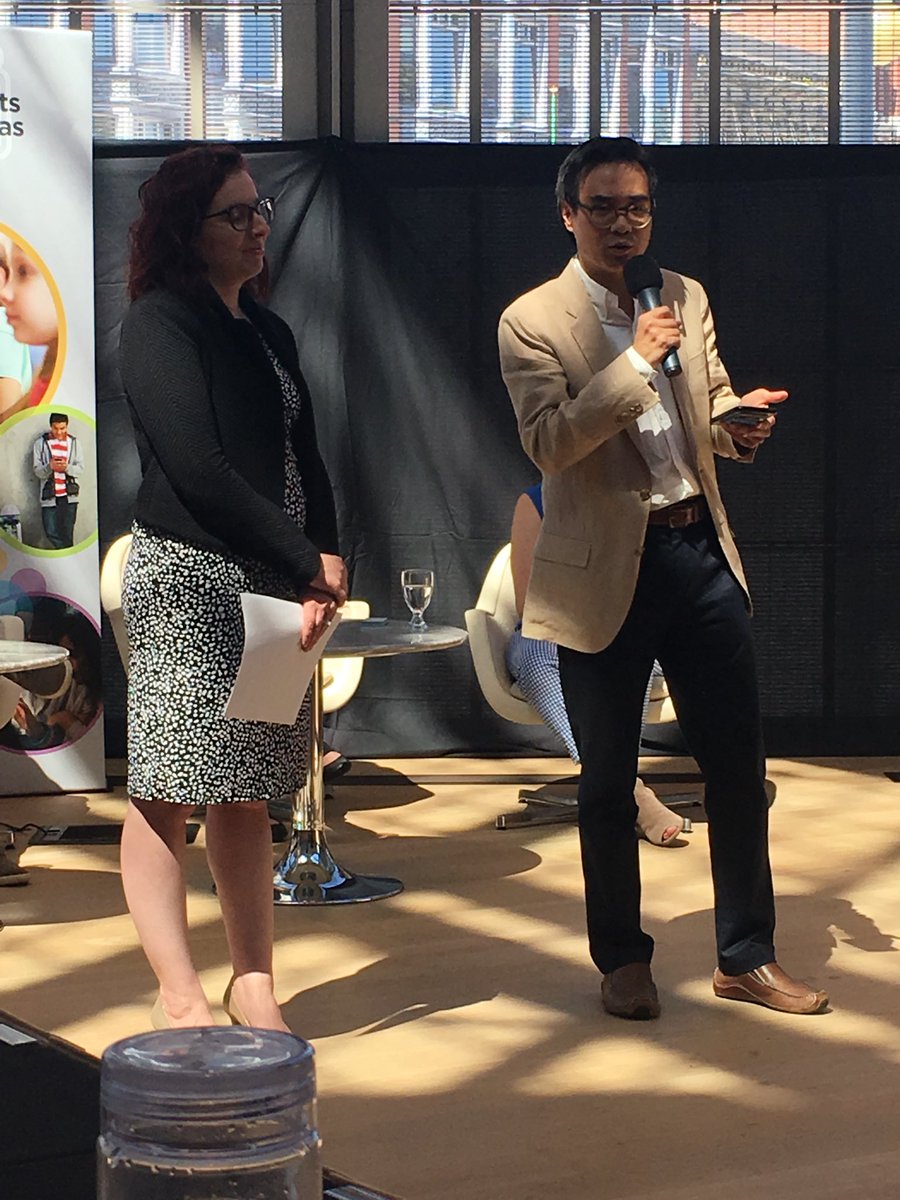 Facebook’s Kevin Chan and MediaSmarts’ Kara Brisson-Boivin open our joint Roundtable on Digital Well-being in Families. It’s going to be a fascinating day!