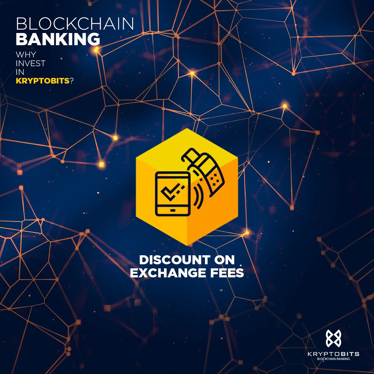 ¿Do you know...?
As a KBE token holder, you get an automatic discount on Exchange fees, The percentage of which will depend on the number of tokens you buy.
More info about the project -> kryptobits.com