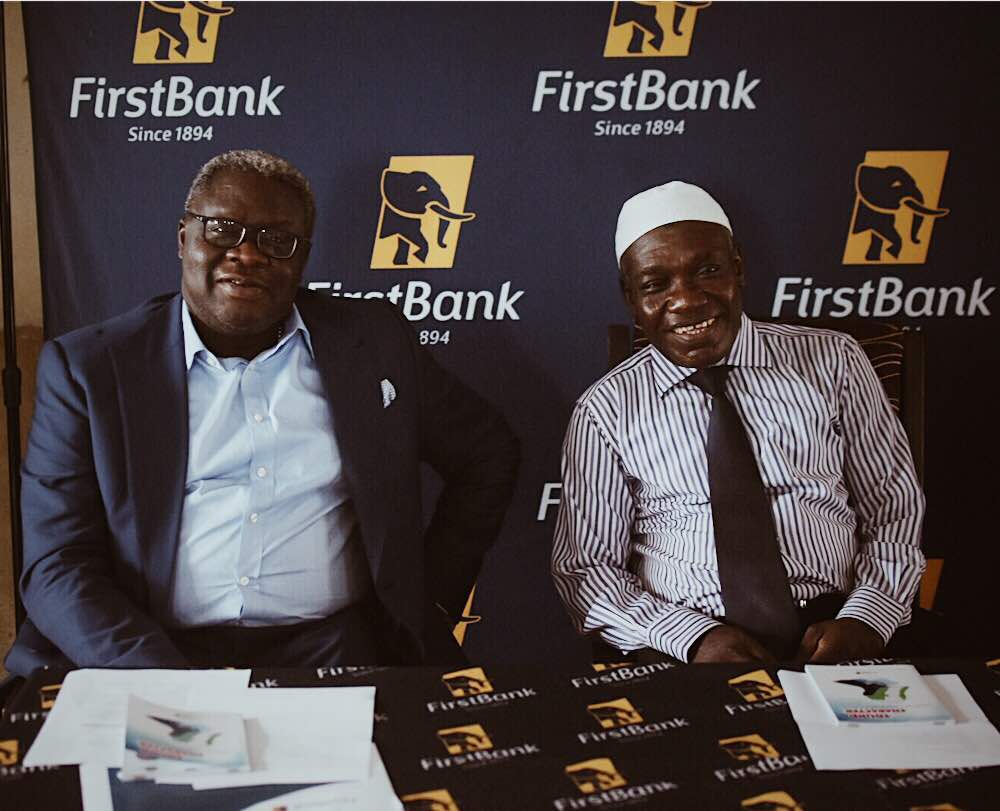 FirstBankngr's tweet photo. The Executive Director, Corporate Banking, FirstBank, Dr Remi Oni and The Principal of Fazir-Omar high school Yaba, Mr. Rasheed Ipaye, at the FirstBank Career Counseling session in Fazir-Omar High school Yaba. #FirstSPARKInitiative #EnrichingLives #CRSWeek #YouFirst https://t.co/PdzzsIId8p