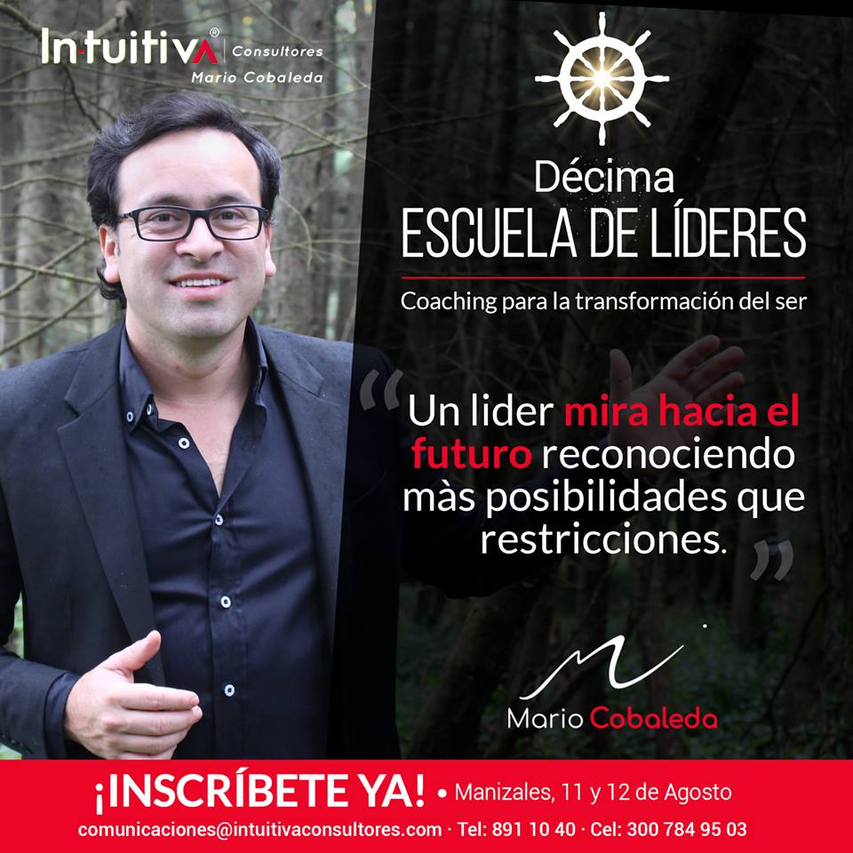 IntuitivaC's tweet photo. ¿Cuál es la dirección de la mirada en tu vida?

Décima Escuela de Líderes. 

Inscripciones abiertas
Manizales, 11 y 12 de Agosto
Teléfono: 891 10 40
Celular o WhatsApp: 311 667 69 95 - 300 784 95 03
comunicaciones@intuitivaconsultores.com https://t.co/KpbPI72OzN