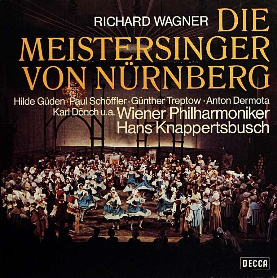 deccaclassics's tweet photo. Wagner's comic opera Die Meistersinger von Nürnberg is 150 years old today. Back in 1951, when it was a sprightly 83, @deccaclassics made the first ever studio recording of the opera, with Hans Knappertsbusch conducting the @Vienna_Phil. https://t.co/02Eb64AQls