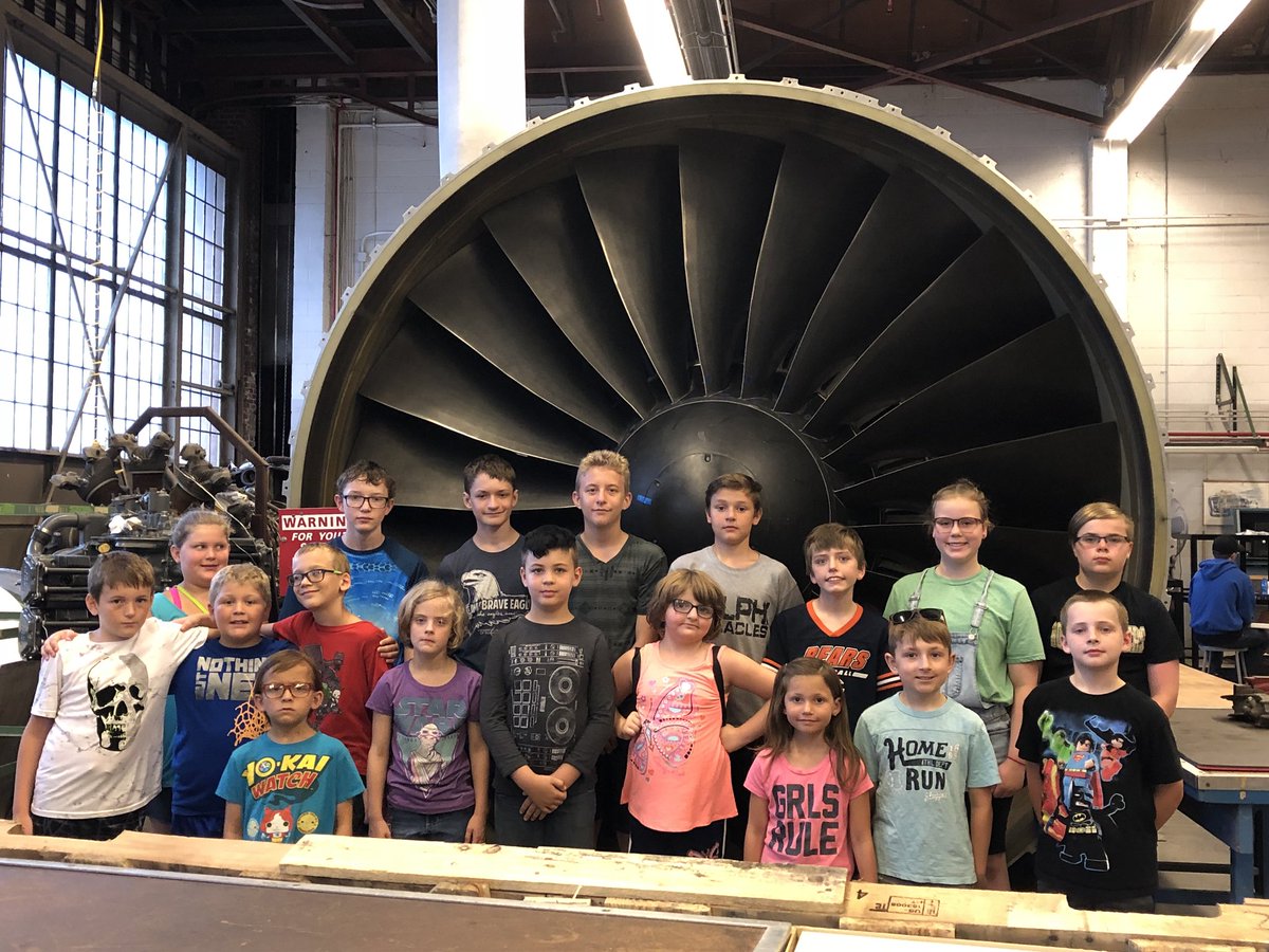 MarvinScience's tweet photo. Purdue Airport...we have walked where Amelia Earhart walked...inspiration!! #oraclepride #dcesrobotics #flightfun https://t.co/qgIBKMzSy5