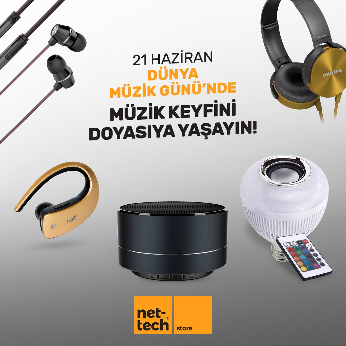 nettelgroup's tweet image. Müzik keyfinizi doyasıya yaşatacak birbirinden farklı ürünler, Nettech mağazalarında sizleri bekliyor!
#nettel #nettech #store #dünyamüzikgünü #kulaklık #bluetooth #speaker #hoparlör #müzik #alışveriş #mobil