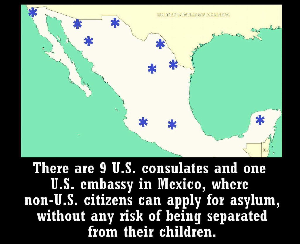 map of us embassies in mexico Charlie Kirk On Twitter Did You Know There Are 9 Us Consulates map of us embassies in mexico